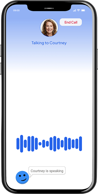 Voice Conversation app screenshot